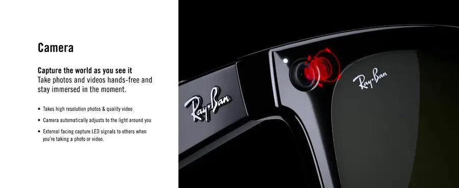Ray-Ban Stories | Wayfarer Smart Glasses with Photo, Video & Audio>Shop the best>Smart Glasses from>Ray-Ban> just-$434.43> Shop now and save at>Future Tech Wear
