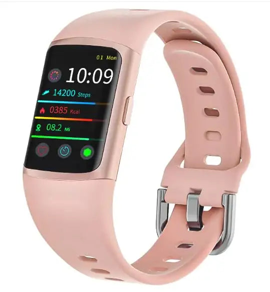 Women's Fitness Tracker with Blood Pressure and Heart Rate Monitor>Shop the best>Fitness Tracker from>MorePro> just-$67.57> Shop now and save at>Future Tech Wear