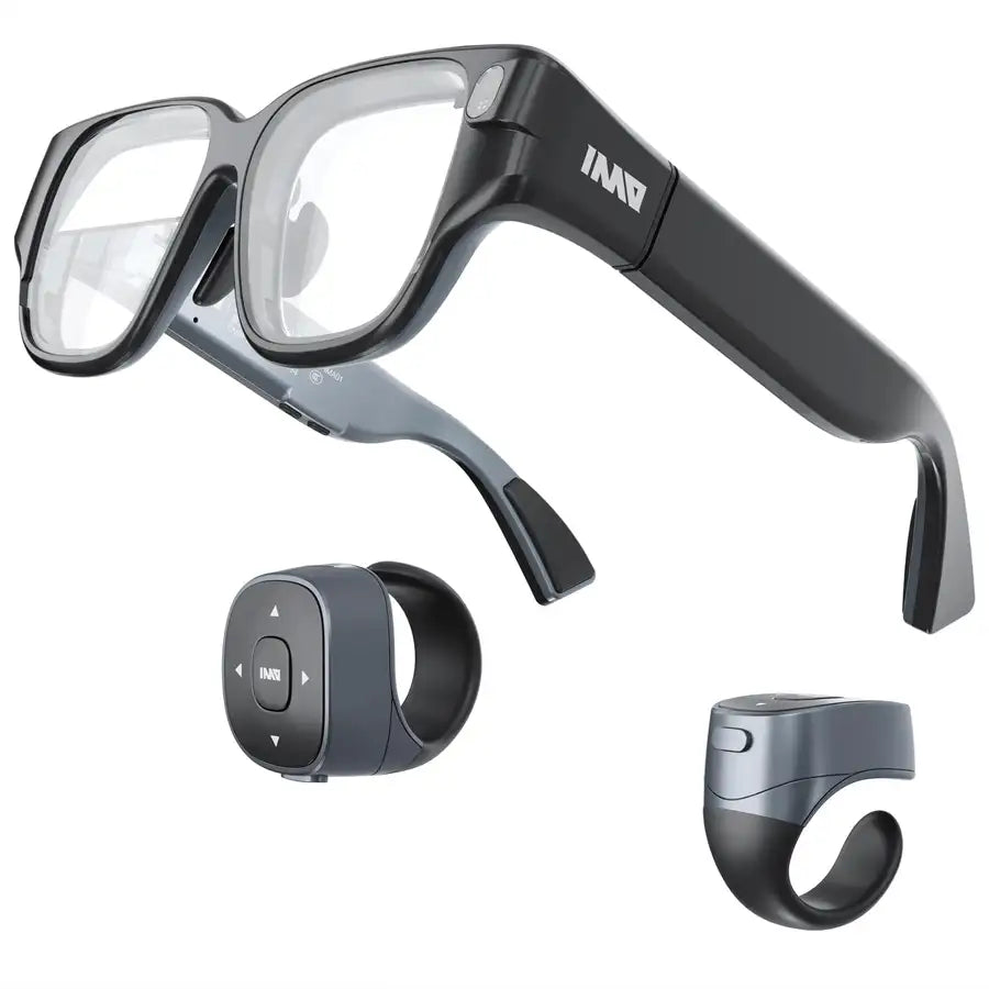 INMO AIR AR Glasses, Wireless Smart AR Glasses with Control Ring>Shop the best>Augmented Reality Glasses from>INMO> just-$480.87> Shop now and save at>Future Tech Wear