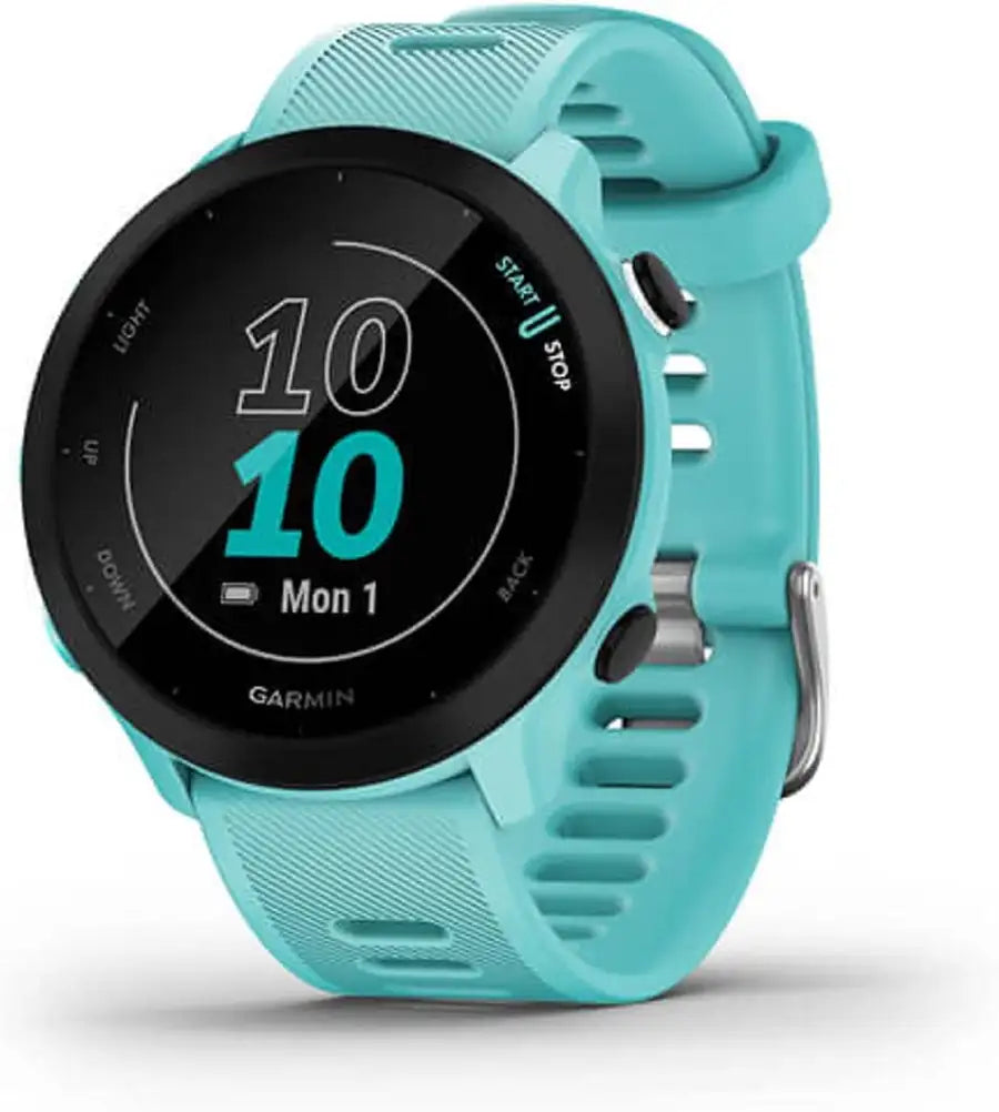 Garmin Forerunner 55, GPS Running Watch with Daily Suggested Workouts>Shop the best>smart watch from>Garmin> just-$250.00> Shop now and save at>Future Tech Wear