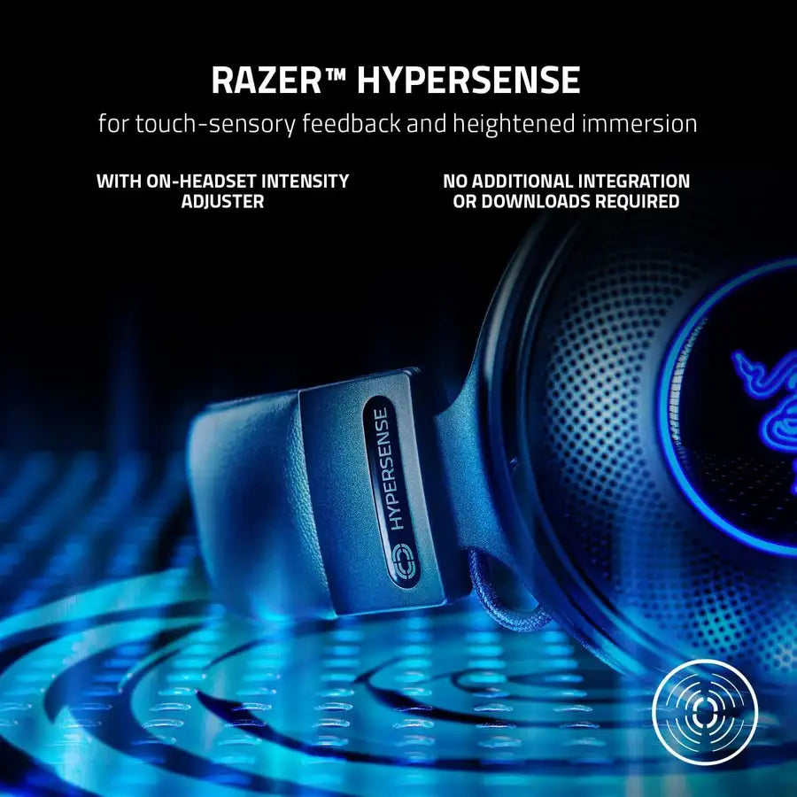Razer Kraken V3 Pro HyperSense Wireless Gaming Headset>Shop the best>Wireless Gaming Headsets from>Razar> just-$120.99> Shop now and save at>Future Tech Wear