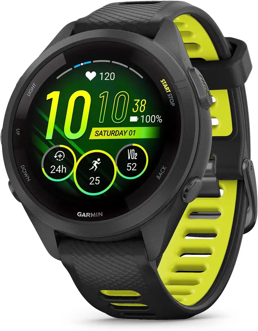 Garmin Forerunner 265 Running Smartwatch, Training Metrics>Shop the best>smart watch from>Garmin> just-$499.99> Shop now and save at>Future Tech Wear