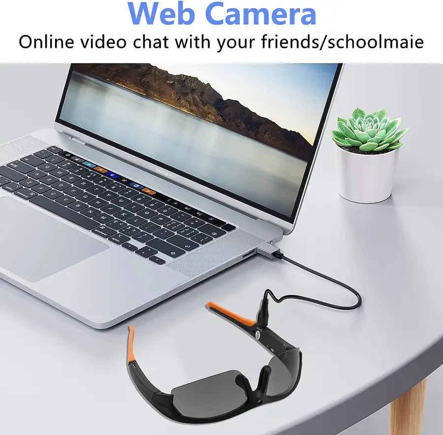Vlogging Video Smart Glasses Video Camera, HD 1080P, 32GB Memory Card>Shop the best>Camera Glasses from>YYCAMUS> just-$102.37> Shop now and save at>Future Tech Wear