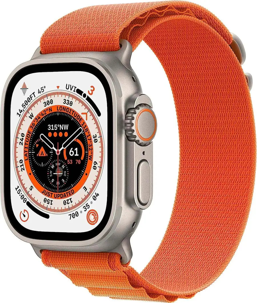 Apple Watch Ultra GPS + Cellular Smart Watch w/Rugged Titanium Case>Shop the best>Smart Watch from>Apple> just-$895.98> Shop now and save at>Future Tech Wear